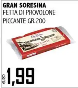 Big Food Gran Soresina fetta di provolone piccante offerta