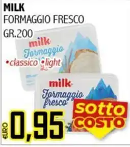 Big Food milk Formaggio fresco offerta