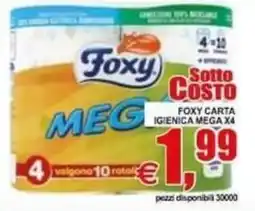 Pewex Foxy carta igienica mega offerta