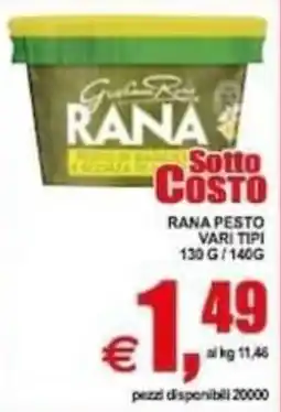 Pewex Rana pesto offerta