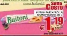 Pewex Buitoni pasta frolla offerta