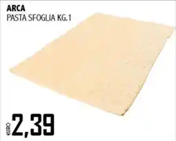 Big Food Arca pasta sfoglia offerta