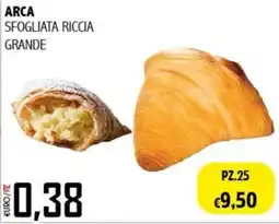 Big Food Arca sfogliata riccia grande offerta