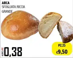 Big Food Arca sfogliata riccia grande offerta