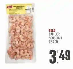 Maxipiù Gelo gamberi sgusciati offerta