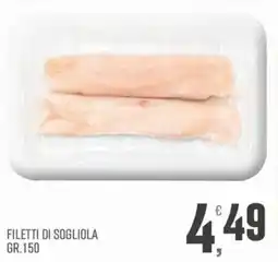 Maxipiù Filetti di sogliola offerta