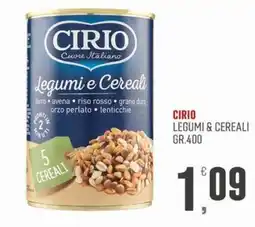 Maxipiù Cirio Legumi & Cereali offerta