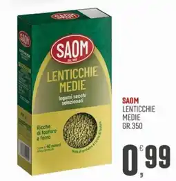 Maxipiù SAOM Lenticchie Medie offerta