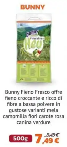 Joe Zampetti Bunny Fieno Fresco offerta