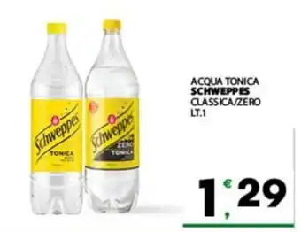 Acqua tonica Schweppes classica/zero
