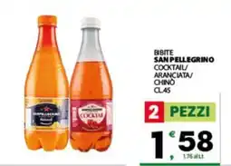 Despar Sicilia San Pellegrino Cocktail Aranciata Chinò offerta