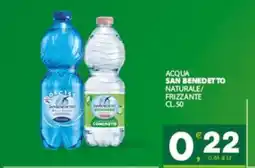Despar Sicilia Acqua San Benedetto naturale/frizzante offerta