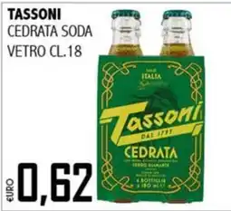 Big Food Tassoni cedrata soda offerta