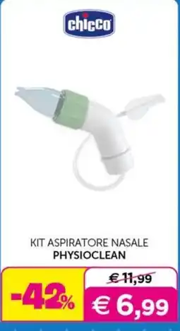 Universo Bimbo Chicco Kit Aspiratore Nasale Physioclean offerta