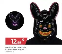 Toys Center Maschera con luci coniglio horror offerta