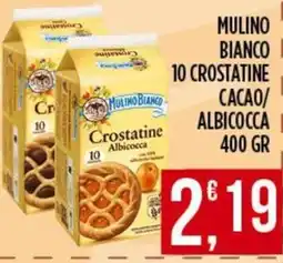 Supermercato Pollio Crostatine Albicocca Mulino Bianco offerta