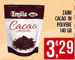 Supermercato Pollio Emilia Zatti Cacao offerta