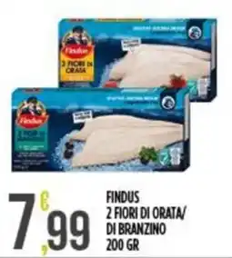Supermercato Pollio Findus 2 Fiori di Orata/ di Branzino offerta