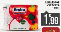 Netto Supermercati Regina asciugatutto di cuori offerta