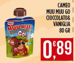 Netto Supermercati Cameo Muu Muu Go cioccolato & vaniglia offerta