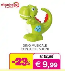 Universo Bimbo Dino musicale con luci e suoni offerta