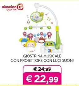 Universo Bimbo Giostrina musicale con proiettore con luci suoni offerta