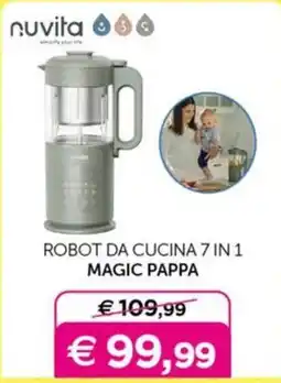 Universo Bimbo Nuvita robot da cucina 7 in 1 magic pappa offerta