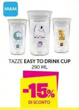 Universo Bimbo Tazze Easy to Drink Cup MAM offerta