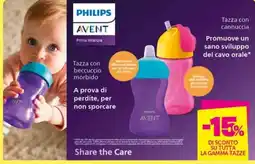 Universo Bimbo Tazza con cannuccia Philips Avent offerta