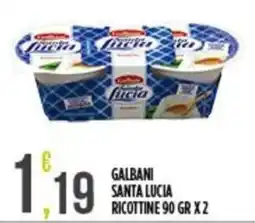 Supermercato Pollio Galbani Santa Lucia Ricottine offerta