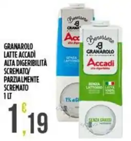 Supermercato Pollio Accadi Granarolo offerta