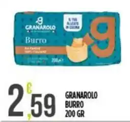 Supermercato Pollio Granarolo burro offerta