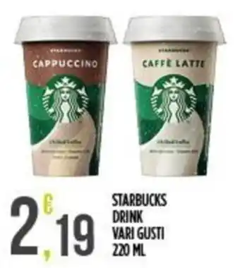 Starbucks drink vari gusti