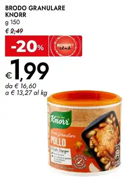 Bennet Brodo granulare Knorr pollo offerta