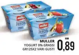 Mazzeo Giocattoli Muller Yogurt 0% Grassi offerta