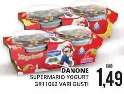 Mazzeo Giocattoli Danone Super Mario Yogurt offerta