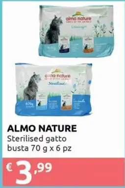 Smoll Almo Nature Sterilised gatto offerta