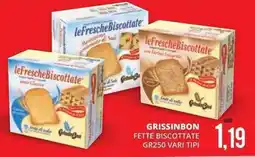Mazzeo Giocattoli Fette biscottate Grissinbon offerta