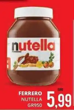 Mazzeo Giocattoli Ferrero Nutella offerta