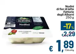 Qui Discount Nodini Fior di latte Fattorie degli Alburni offerta