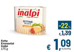 Qui Discount Fette Emmental Inalpi offerta