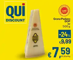 Qui Discount Grana Padano offerta