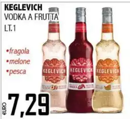 Big Food Vodka a frutta Keglevich offerta