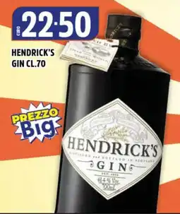 Big Food Hendrick's Gin offerta