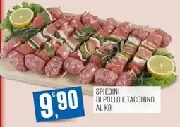 Maxipiù Spiedini di pollo e tacchino offerta