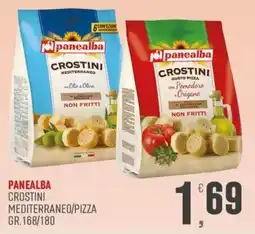 Maxipiù Panealba Crostini Mediterraneo/Pizza offerta