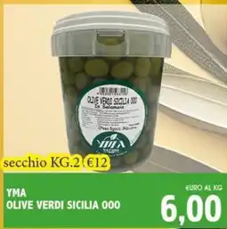 Big Food YMA Olive Verdi Sicilia 000 offerta