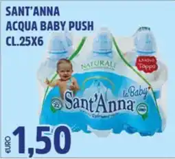 Big Food Acqua baby push Sant'Anna offerta