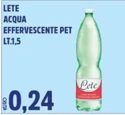 Big Food Acqua effervescente Lete offerta
