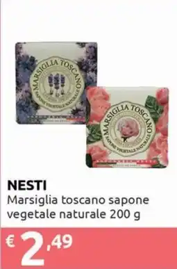 Smoll Marsiglia toscano sapone vegetale naturale offerta